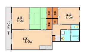福岡県春日市天神山5丁目【マンション】の間取り