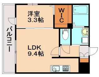 ソシオス春日駅前【2階】の間取り