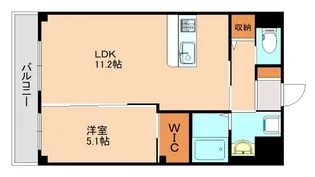 福岡県春日市上白水6丁目【アパート】の間取り