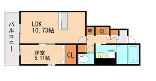 GRAND REVE【1階】の間取り