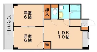 福岡県春日市宝町2丁目【マンション】の間取り