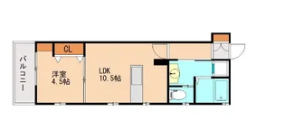サフィオ弐番館【202号室】の間取り