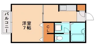 ハウゼ曙A棟【1階】の間取り