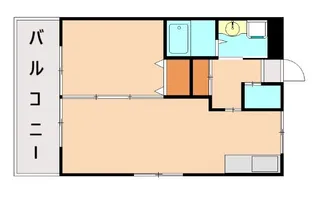 フォレストワン【202号室】の間取り