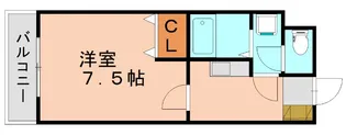 福岡県春日市春日原南町2丁目【マンション】の間取り