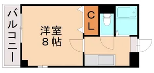 ハイツ泉野【3階】の間取り