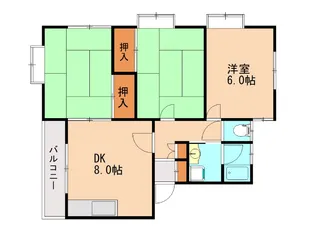 アネックスJ【2階】の間取り