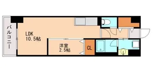 LIFEFIELD銀天町【10階】の間取り