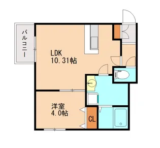 (仮称)Cherim南福岡Ⅴ【1階】の間取り