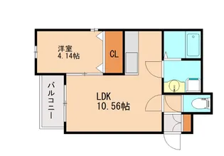 (仮称)Cherim南福岡Ⅴ【1階】の間取り
