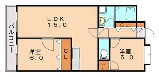 島田第2ビル【5階】の間取り