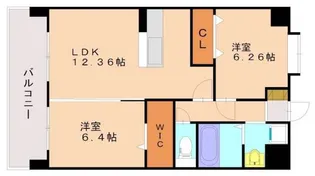 福岡県福岡市南区曰佐2丁目【マンション】の間取り