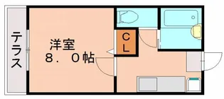 サンロードアイ【203号室】の間取り