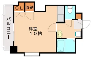 ブランシュ・パレ春日原【4階】の間取り