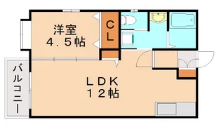 双葉ハイツ【102号室】の間取り