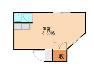 オレンジハウス若葉台【201号室】の間取り