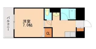藤井ビル【405号室】の間取り