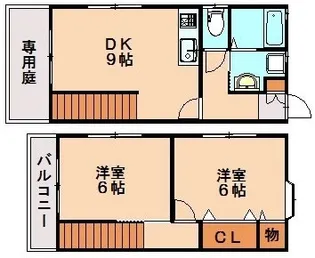 ERINA【1階】の間取り