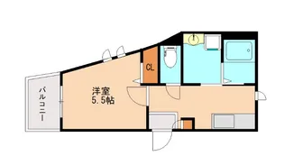 R-smart 二日市西【303号室】の間取り