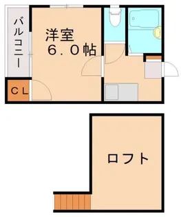 サンライズ井尻南【2階】の間取り