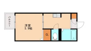 サンシャイン【202号室】の間取り