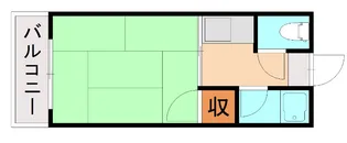 メゾンドリバティB 【203号室】の間取り