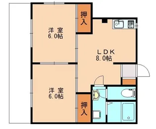 ウィステリア9【301号室】の間取り