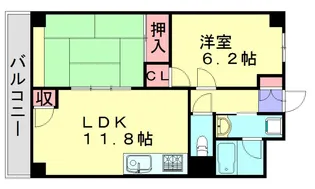 アルモニコス70【203号室】の間取り