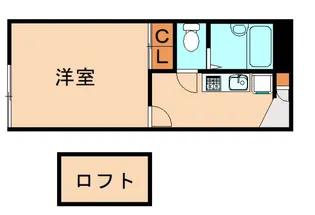 レオパレス春日グリーンヒルズ【1階】の間取り