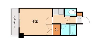 キャンパスシティ太宰府【220号室】の間取り