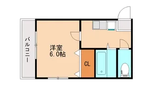 リバーヒルズ【202号室】の間取り