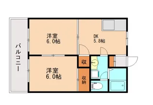 ファーストM【1階】の間取り