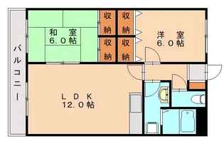 ピエモンテ二日市【103号室】の間取り