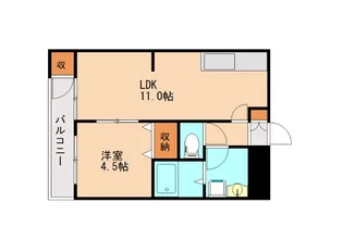 第2嶋村ビル【201号室】の間取り