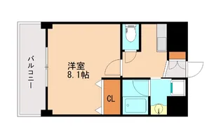 ピエモンテ二日市【6階】の間取り