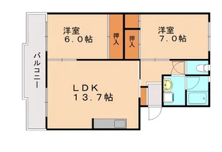 坂井ビル【4階】の間取り