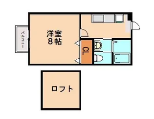 セジュールオーブ【1階】の間取り