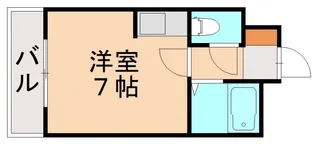 プレアール紫【111号室】の間取り
