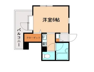 ドミ・エスポワール南福岡【802号室】の間取り