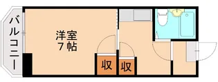 デイズマンション【806号室】の間取り