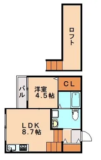 ノブレス オブリージュ【102号室】の間取り