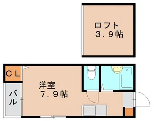 マキシム南福岡駅前【105号室】の間取り