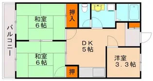 ツインズプラザB【308号室】の間取り