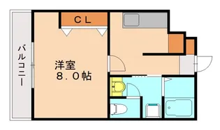 座親ビル【1階】の間取り