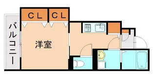 ベルレーヴ【1階】の間取り