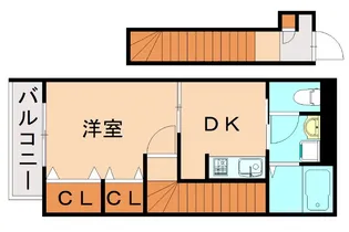 ベルレーヴ【2階】の間取り