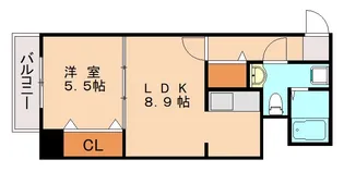 Renge House【202号室】の間取り