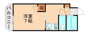 デイズマンション【510号室】の間取り
