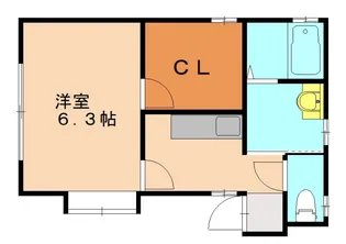 RS maison春日【1階】の間取り