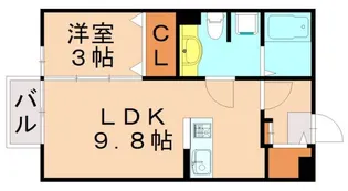 S・K HOUSEⅡ【2階】の間取り